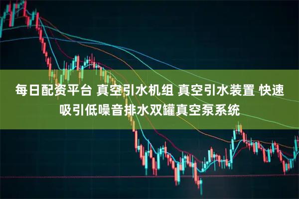 每日配资平台 真空引水机组 真空引水装置 快速吸引低噪音排水双罐真空泵系统